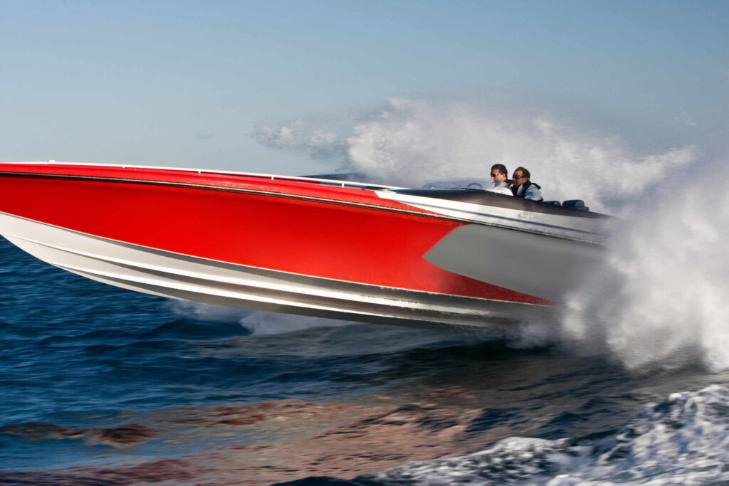 Nitra boat cruising on Florida waters