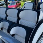 White and Black Seats for Nor-Tech 390 Sport