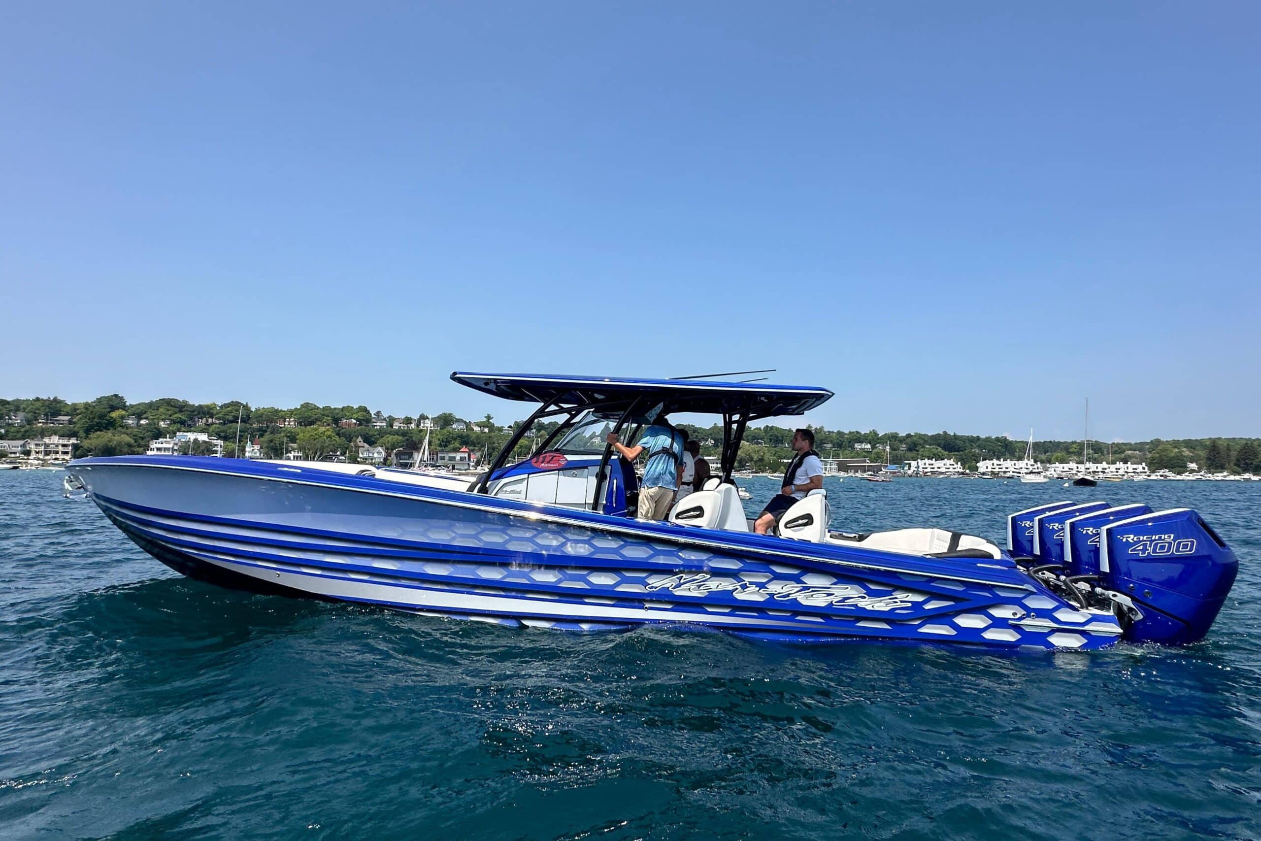 Left View of 2025 Nor-Tech 390 Sport