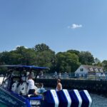 Blue Nor-Tech 390 Sport Sailing Away